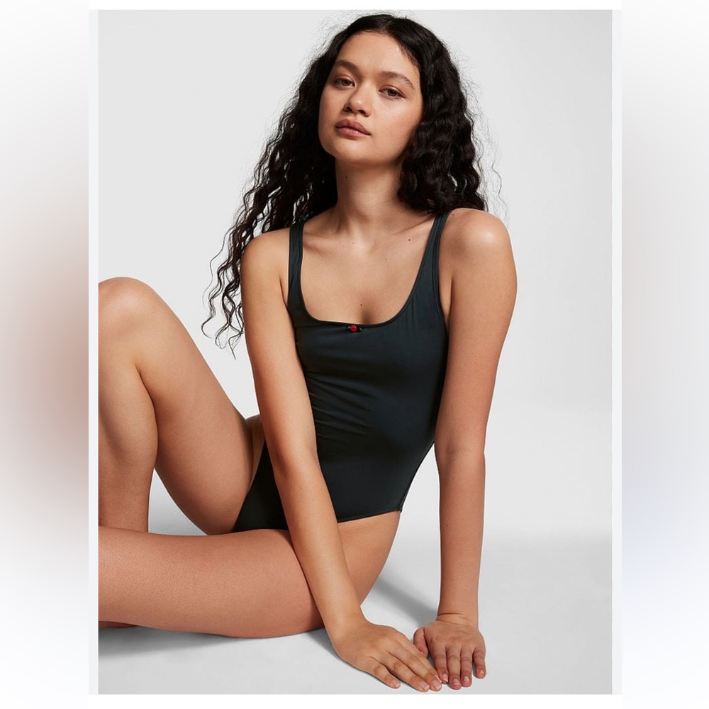 Frankie’s Bikinis x PINK one piece swimsuit
